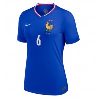 Maglia Calcio Francia Eduardo Camavinga #6 Prima Divisa Donna Europei 2024 Manica Corta